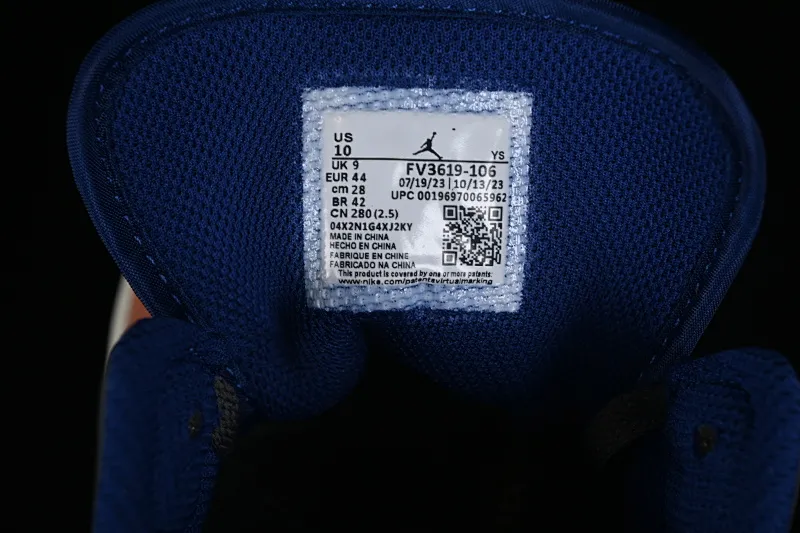 All categories Air Jordan Jordan series basketball shoes Air Jordan 1 Mid Air Jordan 1 Mid "Flight Vintage" AJ1 Joe 1 washed color Chinese culture basketball shoes FV3619-106